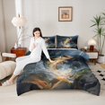 thumbnail image 4 of Manfei Pike Fish Bedding Comforter Set 2pcs, Hunting and Fishing Twin Comforter Sets, Rustic Lake House Bedding Set, Super Cozy Room Decor, 4 of 8