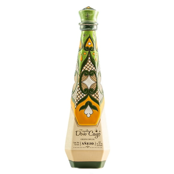 Tequila Don Cayo Añejo Cerámica Verde 750 Ml Don Cayo Tequila Añejo
