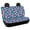Strawberry Floral Pattern, variant on FUIALDOLG 250 Years Patriotic Full Wrap Car Seat Cover for Car Interior Automotive, Comfortable Rear Bench Seat Covers Stretch Car Back Seat Cover Protectors