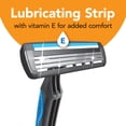 thumbnail image 3 of BIC Comfort 3 Men's Razors, 3 Blades, 36 Packs of 1 Count Individual Razors, 3 of 6