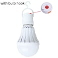 thumbnail image 1 of Led Light Bulb Rechargeable Automatic Energy Saving Emergency Light Household Lighting Lamp With Hook, 1 of 9