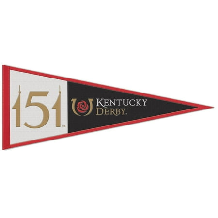 WinCraft 151st Kentucky Derby 13" x 32" Wool Pennant