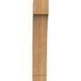 thumbnail image 2 of 4"W x 10"D x 22"H Imperial Rough Sawn Knee Brace, Western Red Cedar, 2 of 4