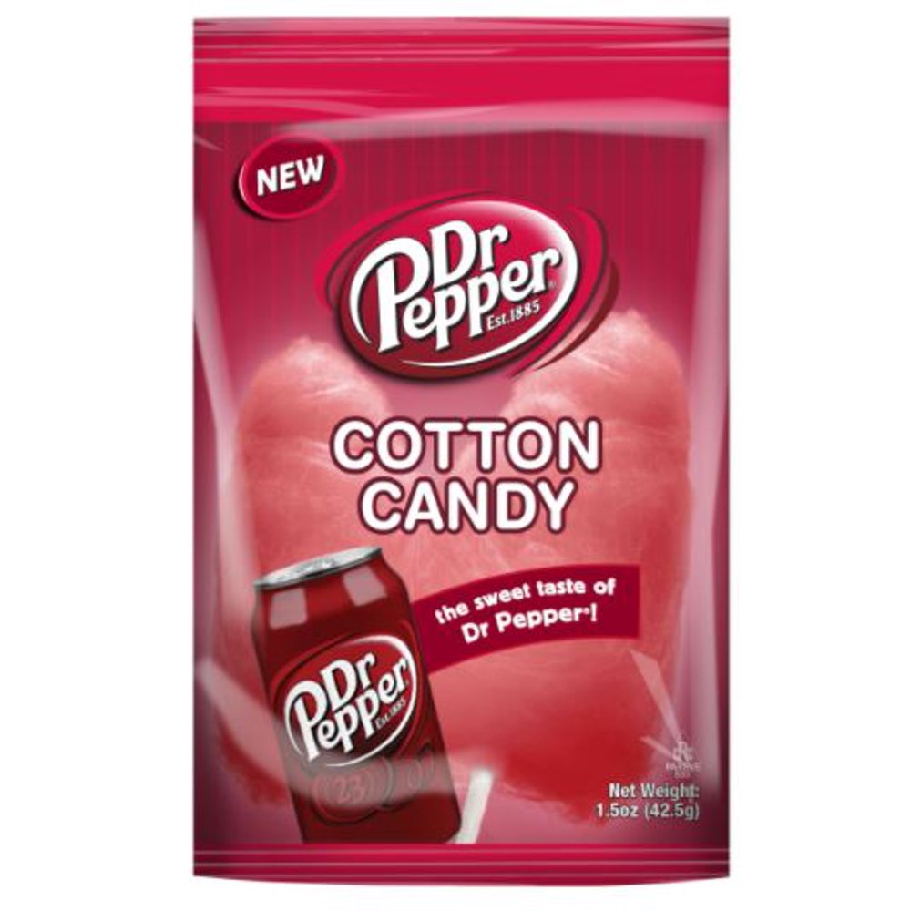 Dr. Pepper Cotton Candy, 1.5 Oz, 12 Ct