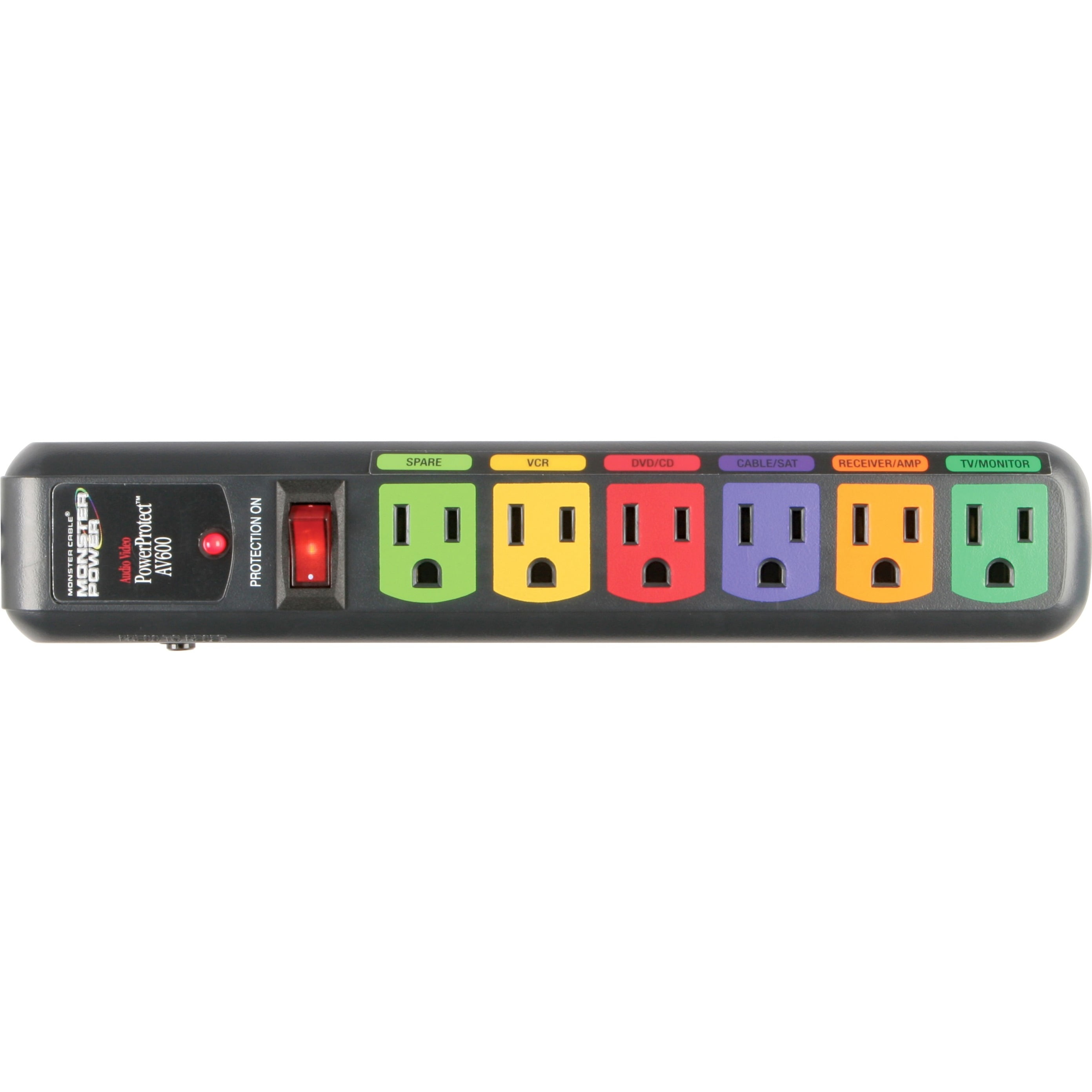 Monster Power 6Outlets Surge Supressor/Protector