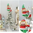 thumbnail image 5 of Christmas Tree Topper Snowman Santa Claus Top Hugger for Winter Wonderland Party Thanksgiving New Year Xmas Tree Decorations Ornament, 5 of 7