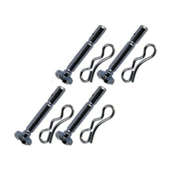 RAParts (4) New Shear Pins w/Cotter Pins 1/4" X 1-7/8" Fits Various Snow Blower Models