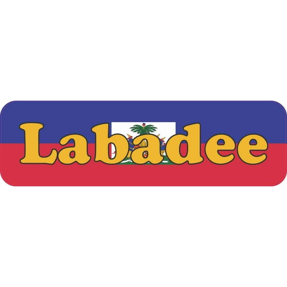 10in x 3in Labadee Magnet
