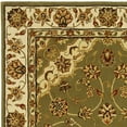 thumbnail image 2 of SAFAVIEH Traditions Bernadine Floral Bordered Wool Area Rug, Green/Ivory, 4' x 6', 2 of 4