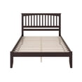 thumbnail image 4 of Mission King Solid Wood Platform Bed in Espresso, 4 of 11