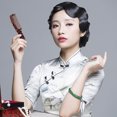 thumbnail image 2 of 1 Set of Girl Hand Mirror Adorable Makeup Mirror Household Mirror with Comb, 2 of 6