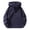 Navy, variant on PMVFHDE Men's Solid Color Half Zip Hooded Sweatshirt Casual Long Sleeve Pullover Top for Daily Leisure Wear Solid Color Men's Hoodie White，XL