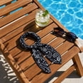 thumbnail image 5 of Paisley Bandana, Cooling Head Scarf, 36X3 In, Workout Sweat Wicking, Curly Headband, Band, Scarf, Silk Scarf, Tie Dye Headband, Neck Tie, 1 Pc, 5 of 5
