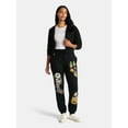 thumbnail image 2 of Disney Mickey and Friends Women's Halloween Graphic Jogger Pants, 29" Inseam, Sizes XXS-XXL, 2 of 5