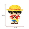 thumbnail image 1 of Series One Piece Micro-particle Building Blocks Cartoon Doll Children's Gift Assembled Educational Toy Gift For Boys And Girls, 1 of 5