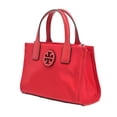 thumbnail image 3 of Tory Burch Women's Ella Nylon Extra Small Top Zip Crossbody Bag Purse (Brilliant Red), 3 of 4
