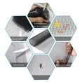 thumbnail image 2 of 2 Rolls Windows Screen and Screen Door Mesh Replacement, 39" x 59" Durable Fiberglass Screen Mesh - Window Screen & Sliding Screen Door Repair for Patio and Windows, Gray, 2 of 7