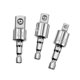 thumbnail image 4 of 3 dados giratorios de 360 degree de 1/4", 3/8" y 1/2", herramientas manuales eléctricas con revestimiento de acero argén, 4 of 8