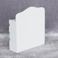 thumbnail image 2 of Simulation Shelf Wood Dollhouse Furniture Miniature Wooden Storage Shelves Accessories Decor Outdoor Micro Scene White, 2 of 6