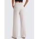 thumbnail image 2 of Pantalones deportivos CRZ YOGA SoftAura de pierna ancha para mujer, modal, color blanco S, 2 of 5