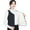 Black L, variant on Winter Women Layering Vest Coat Thin Padded Button Closure V Neck Sleeveless Solid Color Windproof Heat Retention Outdoor Down Coat