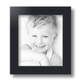 thumbnail image 2 of ArtToFrames 7x8 inch Noir Black - Full Wrap Picture Frame, Black MDF Poster Frame (4852), 2 of 8
