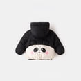 thumbnail image 4 of Toddler Winter Coat Boys Girls Zipper Hooded Puffer Jacket Cartoon Printed Thick Warm Windproof Outwear Long Sleeve Comfort Snowsuit, 4 of 4