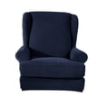 thumbnail image 3 of 1 set Stretch Spandex Wingback cover, 3 of 8