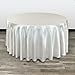 thumbnail image 3 of YOUR CHAIR COVERS - Nappe Ronde en Satin de 120 Pouces Ivoire, Linge de Table Rond pour Tables de Banquet de 5 Pi, 3 of 3