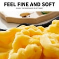 thumbnail image 6 of Tupukom Fuzzy Plush Flannel Blanket Super Soft and Warm Blankets,Throw All Season Use, Cozy, Plush, Lightweight Yellow, 6 of 9