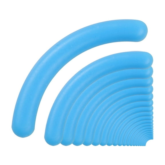 20 Pieces Eyelash Curler Refills Universal Rubber Long Last Replacement Pads blue