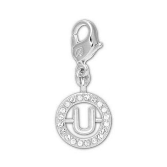 Clear Crystal Jewelry Letter U Charm AW11 #1109750