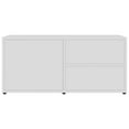 thumbnail image 5 of vidaXL TV Cabinet White 80x34x36 cm Engineered Wood, 5 of 5
