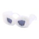 thumbnail image 5 of Gafas de sol con forma de ojo de gato difusas, creativas, cómodas, ligeras y suaves para niñas. Blanco, 5 of 9