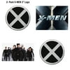 Superheroes Marvel Comics X-MEN Logo 3" (2-Pack) Embroidered Iron/Sew-on Applique Patches