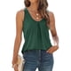 thumbnail image 5 of Camiseta Sin Mangas Para Mujer Sin Mangas Cami Tops Moda Chaleco Sólido Camiseta Blusa Cuello Redondo Casual Odeerbi  ODB157006, 5 of 9