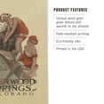 thumbnail image 3 of Glenwood Springs, Colorado, Hotel Colorado and Baths Poster, Contour, Vintage Travel Advertisment Birch Wood Wall Sign (6x9 Rustic Home Decor, Ready to Hang Art), 3 of 5