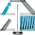 thumbnail image 3 of SUPTREE Push Broom for Outdoor Garage Floor Stiff Bristles Sweeping, Shop Broom Heavy Duty Broom Adjustable (Blue), 3 of 7