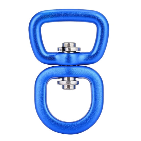 Tebru Buckle Adapter,3 Colors Outdoor Aluminum Alloy Key Ring Connection Rotary Swivel Buckle Adapter, Outdoor Buckle