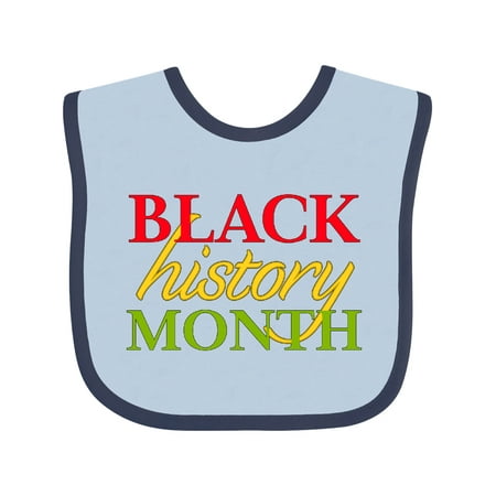 

Inktastic Black History Month- Red Green Yellow Gift Baby Boy or Baby Girl Bib