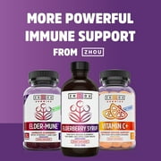 Zhou Extra Strength Garlic with Allicin | Powerful Immune System Support | 90 CT