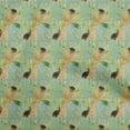 thumbnail image 1 of oneOone Silk Tabby Mint Green Fabric Florals Craft Projects Decor Fabric Printed By The Yard 42 Inch Wide-O0, 1 of 6