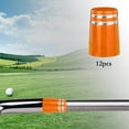 thumbnail image 3 of ziyahi 12 Pcs Bagues de Fer de Golf pour Embout Conique Taille.355 Embouts Orange, 3 of 9