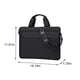 thumbnail image 3 of Funda para portátil, bolsos, fundas y estuches para portátil, bolso bandolera para portátil de 15,6 pulgadas o tableta, elegante, de tela, informal, ideal para varios portátiles. Funda negra para port, 3 of 7