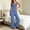 Dark Blue#02, variant on Yteetum Two Piece Pajamas Sets for Women Summer Sleeveless Spaghetti Strap Lace Trim Camisole Tops Pants Lounge Set Casual Solid Loose Comfy Sleepwear Pjs Matching Outfits