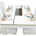 thumbnail image 4 of Ryvnso Placemats Set of 4 Flowers Bunny Dining Mats Heat-Resistant Non-Slip Washable Table Mat, 4 of 8