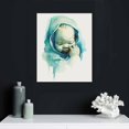thumbnail image 4 of Nawypu Medical Marijuana Poster 3D Ultrasound Pregnancy Watercolor Art Print Watercolor Fertility Watercolor Art Mother Baby Gift Art Medical Massage Decor, Framed Modern Canvas Wall Art, 4 of 4