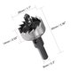 thumbnail image 3 of Uxcell Sierra de corona HSS de 28mm para taladro de acero inoxidable y metal, 3 of 5