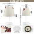 thumbnail image 3 of BZSMCE Table Lamp Creative Colorfull Deer Pattern Simple Pattern Night Light, 3 of 8