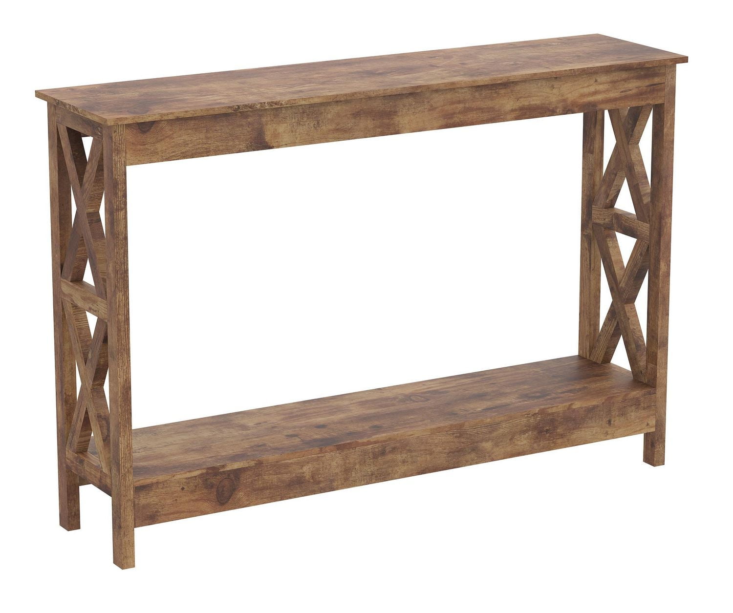 Safdie & Co. Console Table 47.25L Brown 1 Shelf